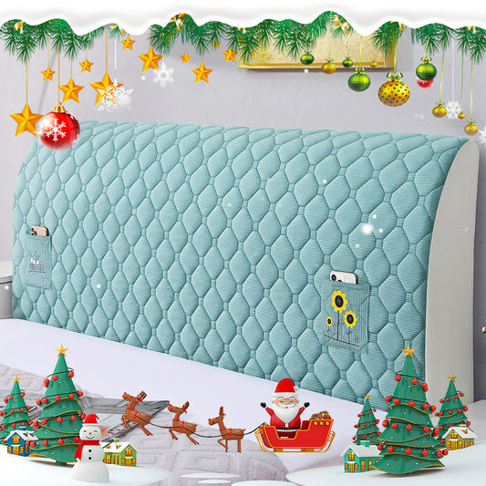 🛏️✨ Capa de Veludo Para Cabeceira de Cama – Conforto Acolchoado, Proteção e Renovação Instantânea do Quarto