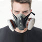 🛡️ Dust-Proof Integrated Respirator Mask – Dual Activated Carbon Filters for Industrial-Grade Gas & Dust Protection 💎🔥