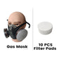 🛡️ Dust-Proof Integrated Respirator Mask – Dual Activated Carbon Filters for Industrial-Grade Gas & Dust Protection 💎🔥