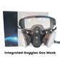 🛡️ Dust-Proof Integrated Respirator Mask – Dual Activated Carbon Filters for Industrial-Grade Gas & Dust Protection 💎🔥
