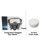 🛡️ Dust-Proof Integrated Respirator Mask – Dual Activated Carbon Filters for Industrial-Grade Gas & Dust Protection 💎🔥