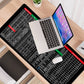 ⏰🔥LIMITED TIME 50% OFF! ⌨️ Quick Key Super Large Anti-Slip Keyboard Pad – Non-Slip, Shortcut Patterns & Boost Productivity 🚀✨