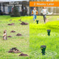 🌞🦔 Repelente solar que protege seu jardim contra toupeiras e roedores automaticamente