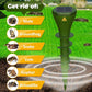 🌞🦔 Repelente solar que protege seu jardim contra toupeiras e roedores automaticamente