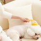 🛁 Escova de Banho Para Pets com Dispensador de Shampoo – Limpeza Profunda e Massagem Relaxante