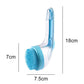 🛁 Escova de Banho Para Pets com Dispensador de Shampoo – Limpeza Profunda e Massagem Relaxante