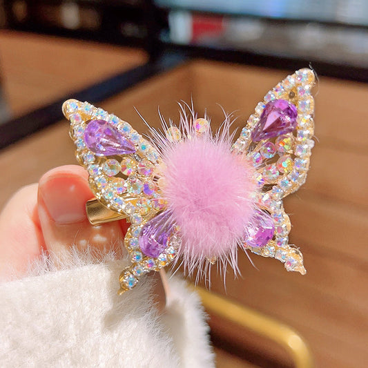 💐Ganchinho de cabelo Borboleta a voar