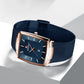 🖤 Black Friday Topper! 50% OFF ✨ Ultra-Thin Square Quartz Watch (Mesh Strap) – 9mm Slim, 3ATM Water Resistant & Fashion Design (Perfect as a Gift!)