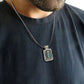 Turquoise Ten Thousand Buddhas Dzi Bead Necklace