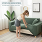 🛋️ Jacquard Knitted Stretch Sofa Cover – Stylish, Protective & Easy to Fit ✨