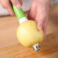 🍎🔪 Removedor de Caroço e Descascador 2 em 1 em Aço Inoxidável – Rápido, Prático e Preciso