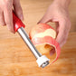 🍎🔪 Removedor de Caroço e Descascador 2 em 1 em Aço Inoxidável – Rápido, Prático e Preciso