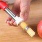 🍎🔪 Removedor de Caroço e Descascador 2 em 1 em Aço Inoxidável – Rápido, Prático e Preciso
