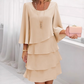 ⏳Time-Limited Special⏰Women's Tiered Ruffle Dress with Flared Sleeves