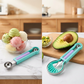 🍉✨ Kit 3 em 1 para Frutas – Boleador, Cortador e Fatiador de Melão com Aço Inoxidável