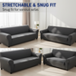 💦 Say Goodbye to Spills, Stains & Pet Hair  Stretch Sofa Cover for Full Protection & Hassle-Free Maintenance