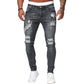 🔥 Men’s Stylish Distressed Skinny Jeans – Trendy, Comfortable & Effortless Street Style 👖✨