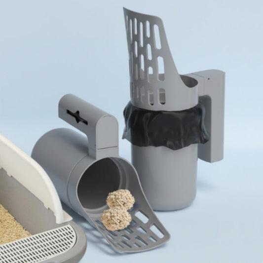 🐱 50% OFF NOW!✨ Clean Your Cat’s Litter Box in Seconds – All-in-One Scoop & Waste Bin 🐱💨