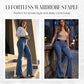 👖 Women’s High-Waist Stretch Flare Denim Jeans – Flattering Fit & Comfortable All-Day Wear ✨💃