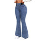 👖 Women’s High-Waist Stretch Flare Denim Jeans – Flattering Fit & Comfortable All-Day Wear ✨💃