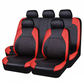 🔥PROMOÇÃO QUENTE com 50% de desconto🎁Conjunto de capa de assento de carro de couro com ajuste universal de 9 peças