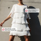 ✨ Women’s Elegant Layered Ruffle Sleeve Dress – Effortless Style for Every Occasion 💃💖