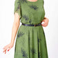 ✨ Women’s A-Line Midi Dress with Belt – Flattering Fit, Elegant & Comfortable for Any Occasion 👗💖
