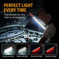 🔧 Hands-Free Car Repairs Anytime – Rechargeable 4-Mode Work Light