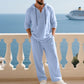 👕 Men's Hooded Casual Loose Top & Pants Set – Ultimate Comfort & Relaxed Style ✨ Perfect for Any Day! 🖤