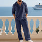 👕 Men's Hooded Casual Loose Top & Pants Set – Ultimate Comfort & Relaxed Style ✨ Perfect for Any Day! 🖤
