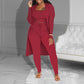 ✨ Casual 3-Piece Knit Set – Cropped Top, Cardigan & Pants for Effortless Style & Comfort 👚👖