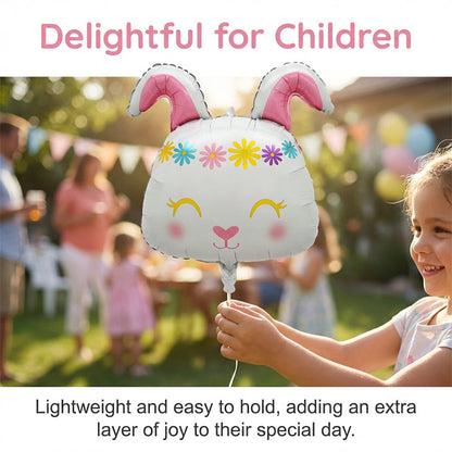 🐰🌸 Easter Cartoon Animal Foil Balloons – Fun, Festive & Perfect for Celebrations 🎉✨