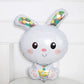 🐰🌸 Easter Cartoon Animal Foil Balloons – Fun, Festive & Perfect for Celebrations 🎉✨