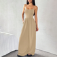 🌸 Spaghetti Strap Wide-Leg Jumpsuit with Pockets – Effortlessly Chic & Comfortable in One Step ✨💖