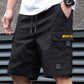 🔥LIQUIDAÇÃO DE VERÃO 2026🔥Bermudas Cargo Casuais Masculinas com Cordão Ajustável na Cintura