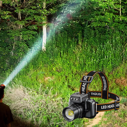 🔦 Powerful Ultra-Long Life Headlamp – Bright, Durable & Perfect for Outdoor Adventures ✨🏕️