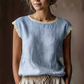 🌸 Women’s Lace Trim Sleeveless Blouse – Light, Stylish & Effortless Summer Look ✨👚