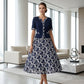 🌸 Elegant Floral Print A-Line Dress – Flattering, Chic & Perfect for Any Occasion 👗✨