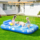 🌊☀️ Espreguiçadeira Inflável Premium para Piscina – Conforto Duplo com Jatos de Resfriamento