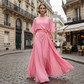 ⏰🔥LIMITED TIME 50% OFF! ✨ Flowing Cape Sleeve Top & Wrap Pants Set – Effortless Elegance & Chic Comfort 🌸💃