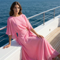 ⏰🔥LIMITED TIME 50% OFF! ✨ Flowing Cape Sleeve Top & Wrap Pants Set – Effortless Elegance & Chic Comfort 🌸💃