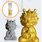 🎨✨ Tinta Metálica com Pincel Integrado – Renove superfícies com acabamento prateado e dourado durável