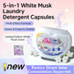⏰🔥LIMITED TIME 50% OFF! ✨ 5-in-1 White Musk Laundry Detergent Pods – 80PCS for Fresh, Powerful Cleaning 💧🧺