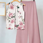 🌸 Conjunto Feminino 2 Peças Floral – Elegância e Conforto para Qualquer Ocasião