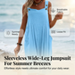⏳🔥LIMITED-TIME 50% OFF! 🌸 Sleeveless Wide-Leg Jumpsuit – Effortless Summer Style & Comfort ✨💃