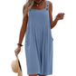⏰🔥LIMITED TIME 50% OFF! 🌸 Sleeveless Wide-Leg Jumpsuit – Effortless Summer Style & Breezy Comfort ✨💃