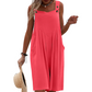 ⏰🔥LIMITED TIME 50% OFF! 🌸 Sleeveless Wide-Leg Jumpsuit – Effortless Summer Style & Breezy Comfort ✨💃