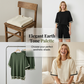 🔥LIMITED 50% OFF! 💗 Women’s Knitted 2-Piece Loungewear Set – Cozy, Stylish & Ultra-Comfortable ✨🛋️
