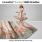 ⏰🔥LIMITED TIME 50% OFF! 🌸 Romantic Floral Print High Neck Mini Dress – Timeless Elegance & Effortlessly Chic 🌷✨