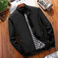 ⏰🔥50% OFF! 😎 Men’s Classic Stand Collar Jacket – Stylish Checkered Lining, Comfortable & Perfect for Everyday Wear ✨🧥